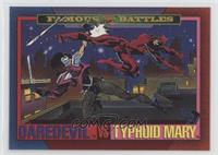 Famous Battles - Daredevil vs. Typhoid Mary