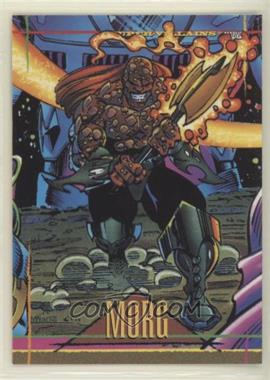 1993 SkyBox Marvel Universe Series IV - [Base] #17 - Morg