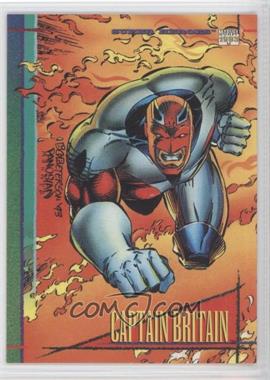 1993 SkyBox Marvel Universe Series IV - [Base] #40 - Captain Britain