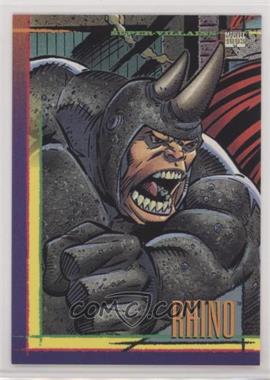 1993 SkyBox Marvel Universe Series IV - [Base] #61 - Rhino