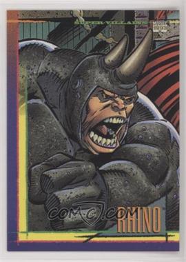 1993 SkyBox Marvel Universe Series IV - [Base] #61 - Rhino