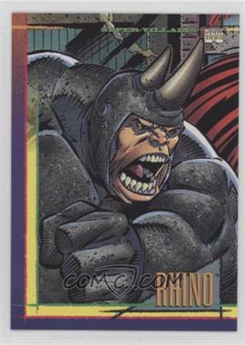 1993 SkyBox Marvel Universe Series IV - [Base] #61 - Rhino