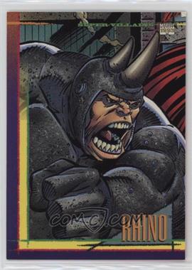 1993 SkyBox Marvel Universe Series IV - [Base] #61 - Rhino