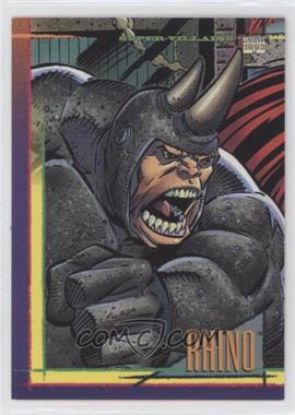 1993 SkyBox Marvel Universe Series IV - [Base] #61 - Rhino