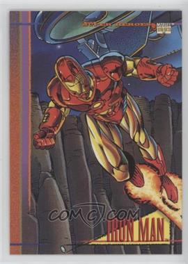 1993 SkyBox Marvel Universe Series IV - [Base] #67 - Iron Man