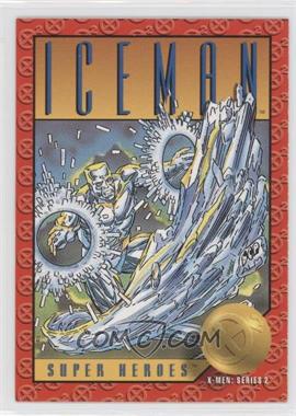 1993 SkyBox Marvel X-Men: Series 2 - [Base] #15 - Super Heroes - Iceman