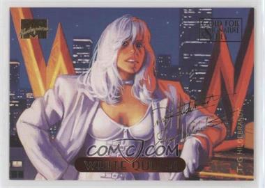 1994 Fleer Marvel Masterpieces - [Base] - Gold Foil Signature Series #136 - White Queen