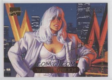 1994 Fleer Marvel Masterpieces - [Base] - Gold Foil Signature Series #136 - White Queen