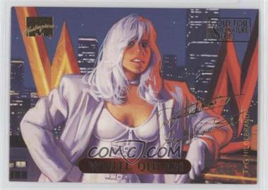 1994 Fleer Marvel Masterpieces - [Base] - Gold Foil Signature Series #136 - White Queen