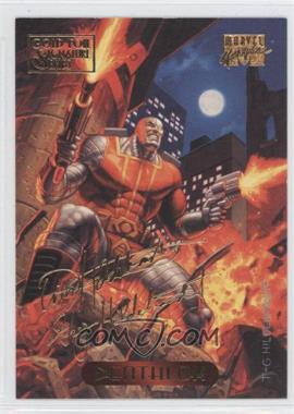 1994 Fleer Marvel Masterpieces - [Base] - Gold Foil Signature Series #29 - Deathlok