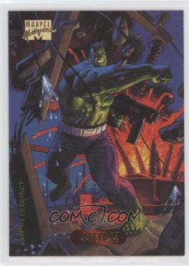 1994 Fleer Marvel Masterpieces - [Base] #50 - Hulk