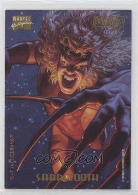 1994 Fleer Marvel Masterpieces - PowerBlast #8 - Sabretooth