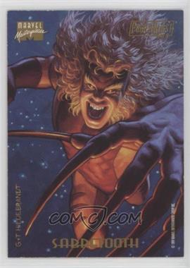 1994 Fleer Marvel Masterpieces - PowerBlast #8 - Sabretooth