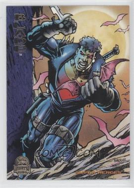 1994 Fleer Marvel Universe Series V - [Base] #135 - Super Heroes - Blade