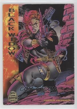 1994 Fleer Marvel Universe Series V - [Base] #144 - Super Heroes - Black Widow