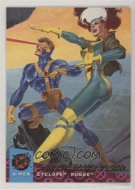 1994 Fleer Ultra Marvel X-Men - [Base] #114 - X-Men Blue Team - Cyclops, Rogue