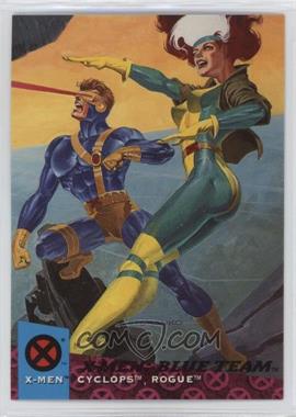 1994 Fleer Ultra Marvel X-Men - [Base] #114 - X-Men Blue Team - Cyclops, Rogue