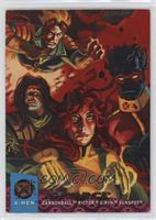 X-Force - Cannonball, Rictor, Siryn, Sunspot [EX to NM]