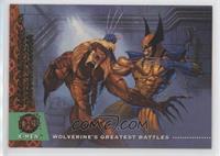 Wolverine's Greatest Battles - Wolverine vs. Sabretooth