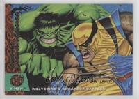 Wolverine's Greatest Battles - Wolverine vs. Hulk