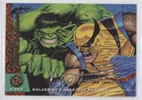 Wolverine's Greatest Battles - Wolverine vs. Hulk [EX to NM]