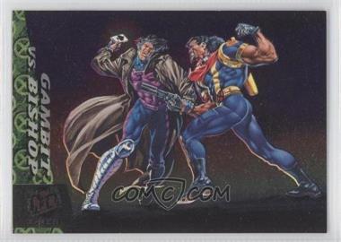 1994 Fleer Ultra Marvel X-Men - Greatest Battles #6 - Gambit vs. Bishop