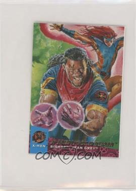 1994 Fleer Ultra Marvel X-Men - Promo Sheet - Singles #_BIJG - Gold Team - Bishop, Jean Grey