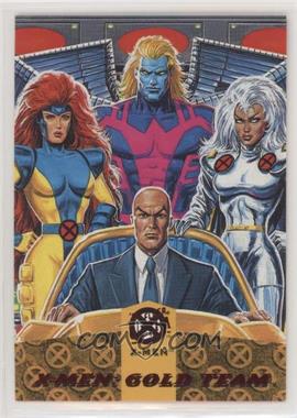 1994 Fleer Ultra Marvel X-Men - Team Triptych #5 - Jean Grey, Archangel, Professor X, Storm