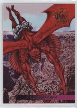 1995 Flair Marvel Annual - [Base] #102 - BloodHawk