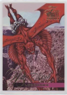 1995 Flair Marvel Annual - [Base] #102 - BloodHawk