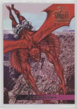 1995 Flair Marvel Annual - [Base] #102 - BloodHawk