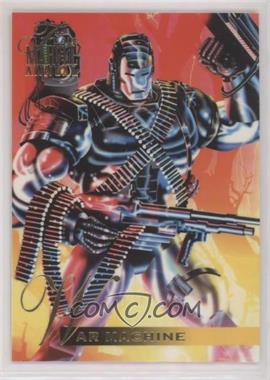 1995 Flair Marvel Annual - [Base] #139 - War Machine