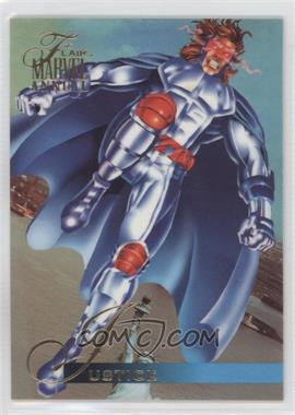 1995 Flair Marvel Annual - [Base] #145 - Justice
