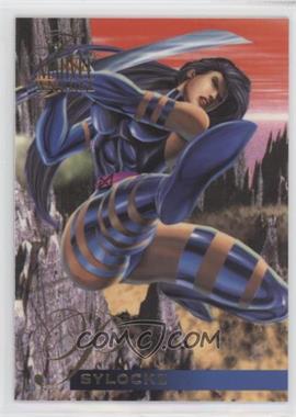 1995 Flair Marvel Annual - [Base] #3 - Psylocke