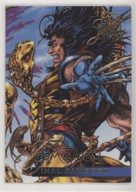 1995 Flair Marvel Annual - [Base] #40 - Final Sanction