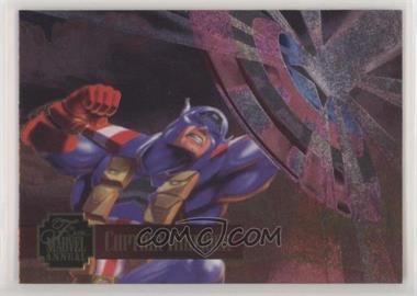 1995 Flair Marvel Annual - PowerBlast #14 - Captain America