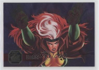 1995 Flair Marvel Annual - PowerBlast #4 - Rogue