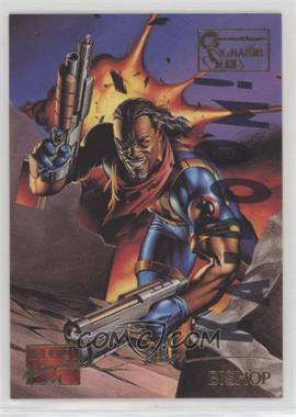 1995 Fleer Marvel Masterpieces - [Base] - Gold Signature #11 - Bishop