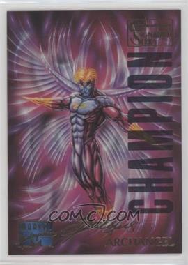 1995 Fleer Marvel Masterpieces - [Base] - Gold Signature #5 - Archangel