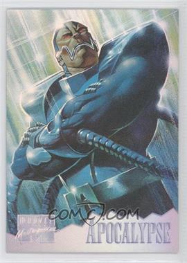 1995 Fleer Marvel Masterpieces - Holo Flash Limited Edition #1 - Apocalypse