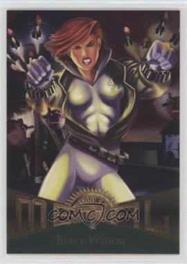 1995 Fleer Marvel Metal - [Base] #10 - Black Widow