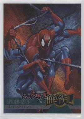 1995 Fleer Marvel Metal - [Base] #134 - Spider-Man