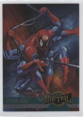 1995 Fleer Marvel Metal - [Base] #134 - Spider-Man