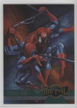 1995 Fleer Marvel Metal - [Base] #134 - Spider-Man