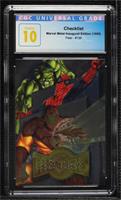 Checklist - Hulk, Spider-Man, Iron Man [CGC 10 Pristine]