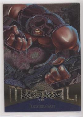 1995 Fleer Marvel Metal - [Base] #99 - Juggernaut [EX to NM]