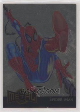 1995 Fleer Marvel Metal - Metal Blasters - Gold #12 - Spider-Man