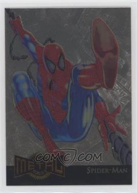 1995 Fleer Marvel Metal - Metal Blasters - Gold #12 - Spider-Man