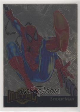 1995 Fleer Marvel Metal - Metal Blasters - Gold #12 - Spider-Man