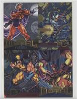 Wolverine, Iron Man, Venom, Magneto [Good to VG‑EX]